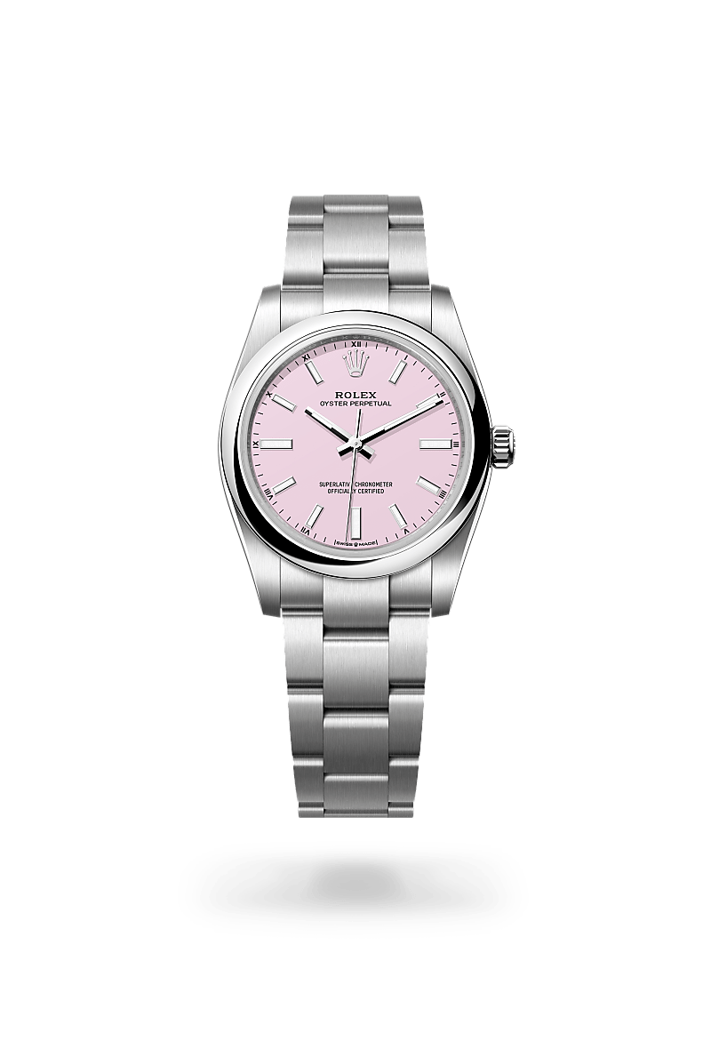Rolex Oyster Perpetual 34 Herrenuhr (M124200-0009) Oyster, 34 mm, Edelstahl Oystersteel