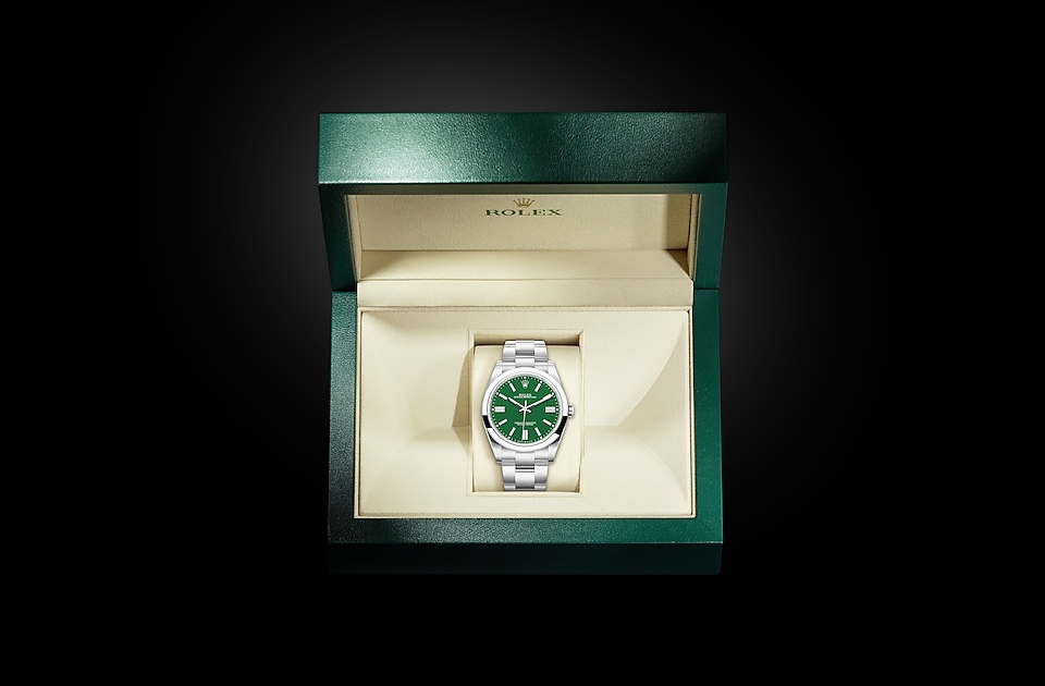 Rolex Oyster Perpetual in Edelstahl Oystersteel, M124300-0005 