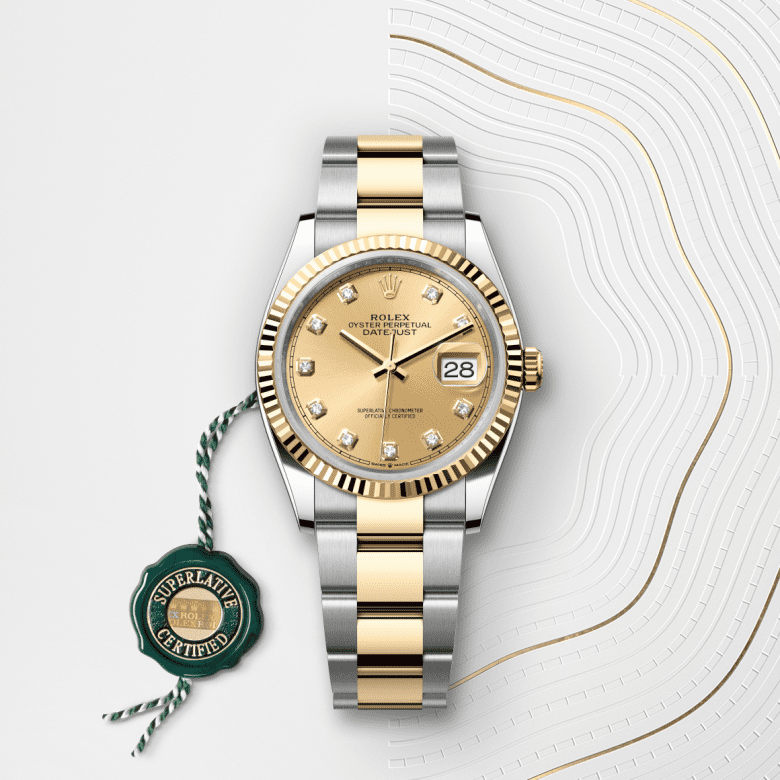 Rolex Datejust 36 126233 Herrenuhr Bild 4