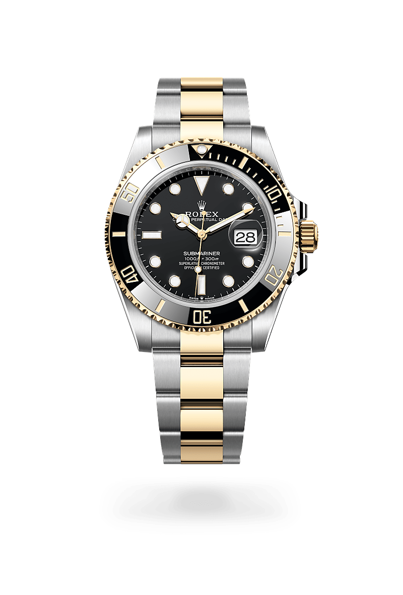 Rolex Submariner Date Herrenuhr (M126613LN-0002) Oyster, 41 mm, Edelstahl Oystersteel und Gelbgold