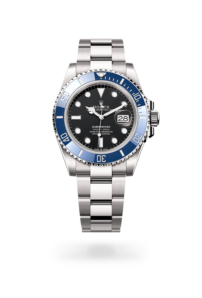 Rolex Submariner Date Herrenuhr (M126619LB-0003) Oyster, 41 mm, Weißgold
