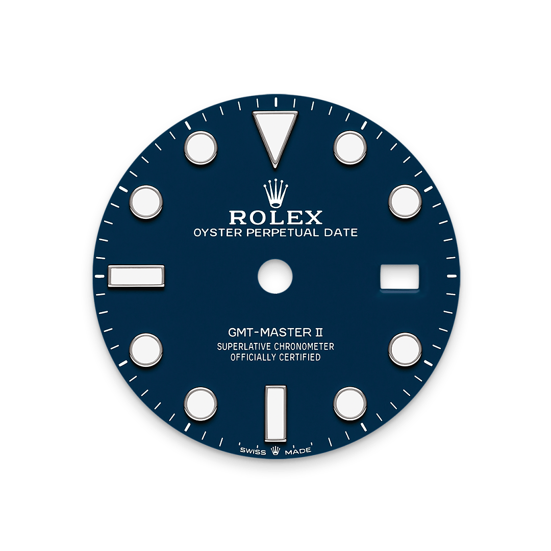 Tiefblaues Zifferblatt