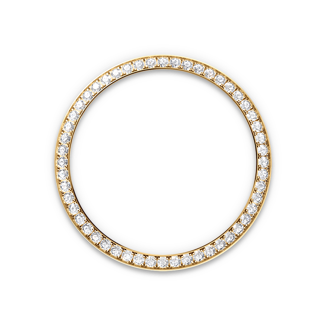 Diamantbesetzte Lünette