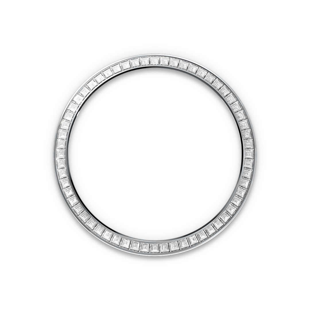 Diamantbesetzte Lünette