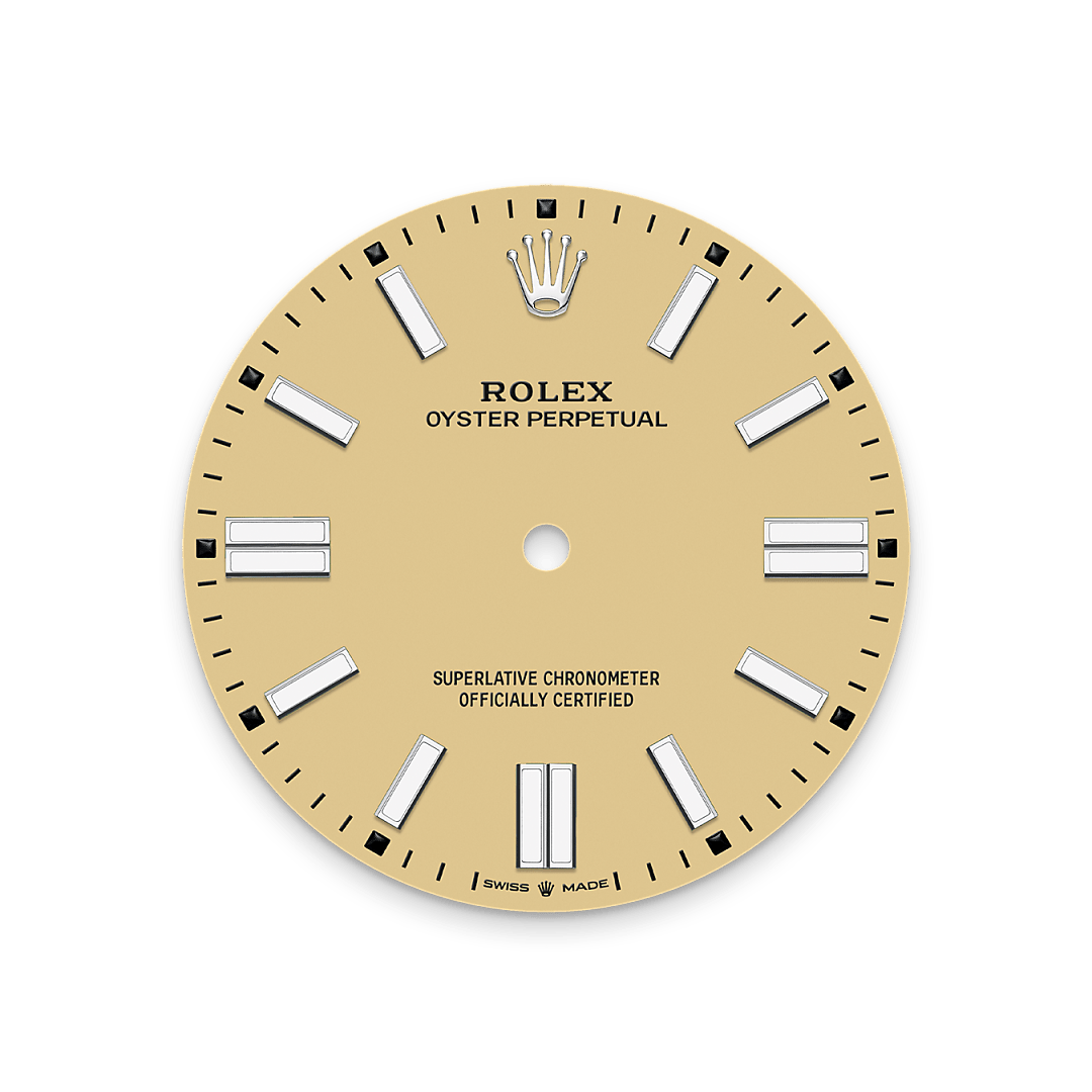 Zifferblatt in Beige