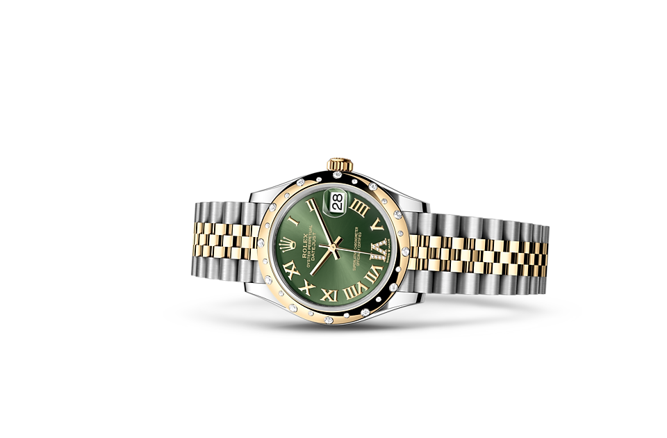 Rolex Datejust in Edelstahl Oystersteel und Gold, M278343RBR-0016 