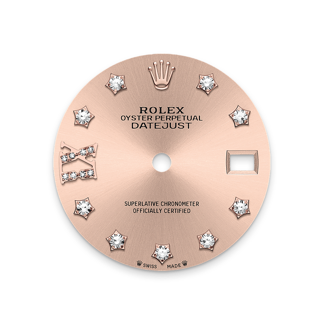 Zifferblatt Farbe Rosé