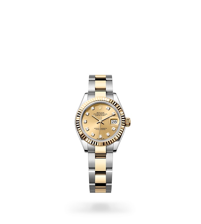 Rolex Datejust in Edelstahl Oystersteel und Gold, M126233-0018 