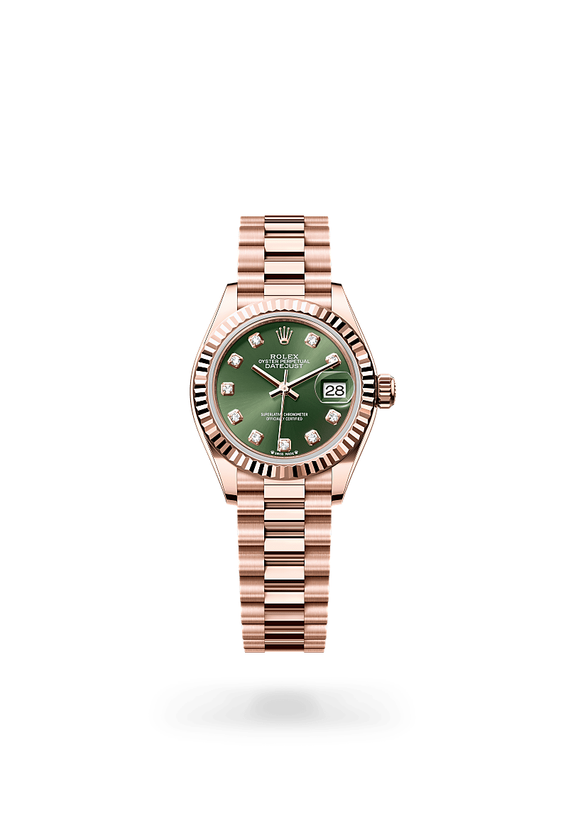 Rolex Lady-Datejust Herrenuhr (M279175-0009) Oyster, 28 mm, Everose-Gold