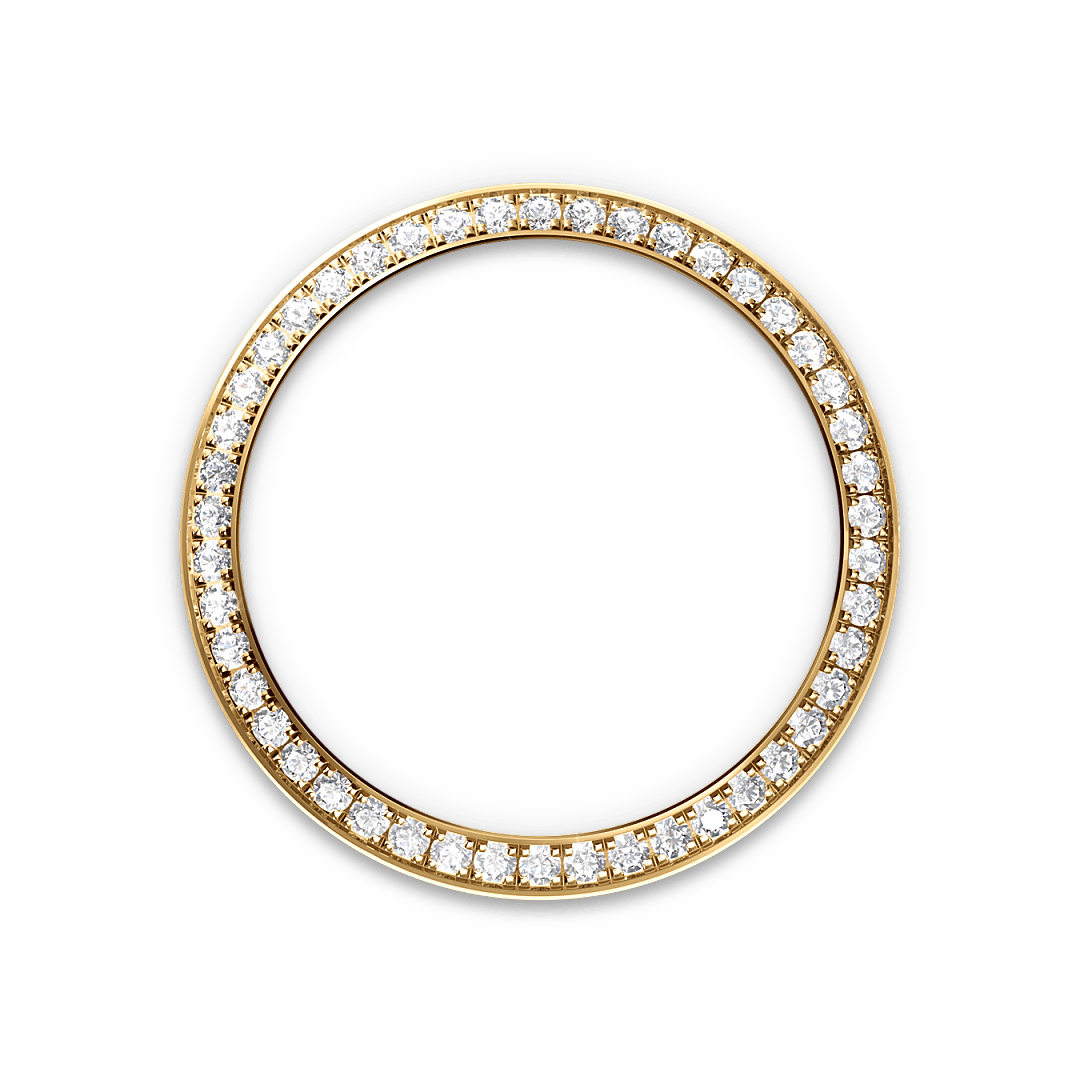 Diamantbesetzte Lünette