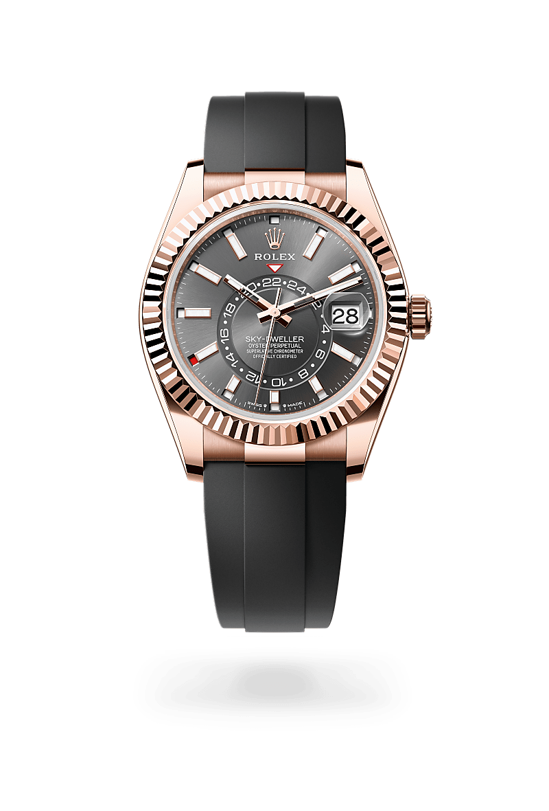 Rolex Sky-Dweller Herrenuhr (M336235-0004) Oyster, 42 mm, Everose-Gold